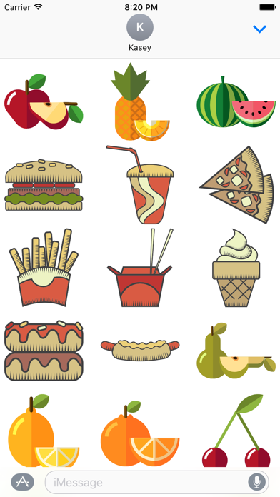 Food Sticker Pack Screenshot
