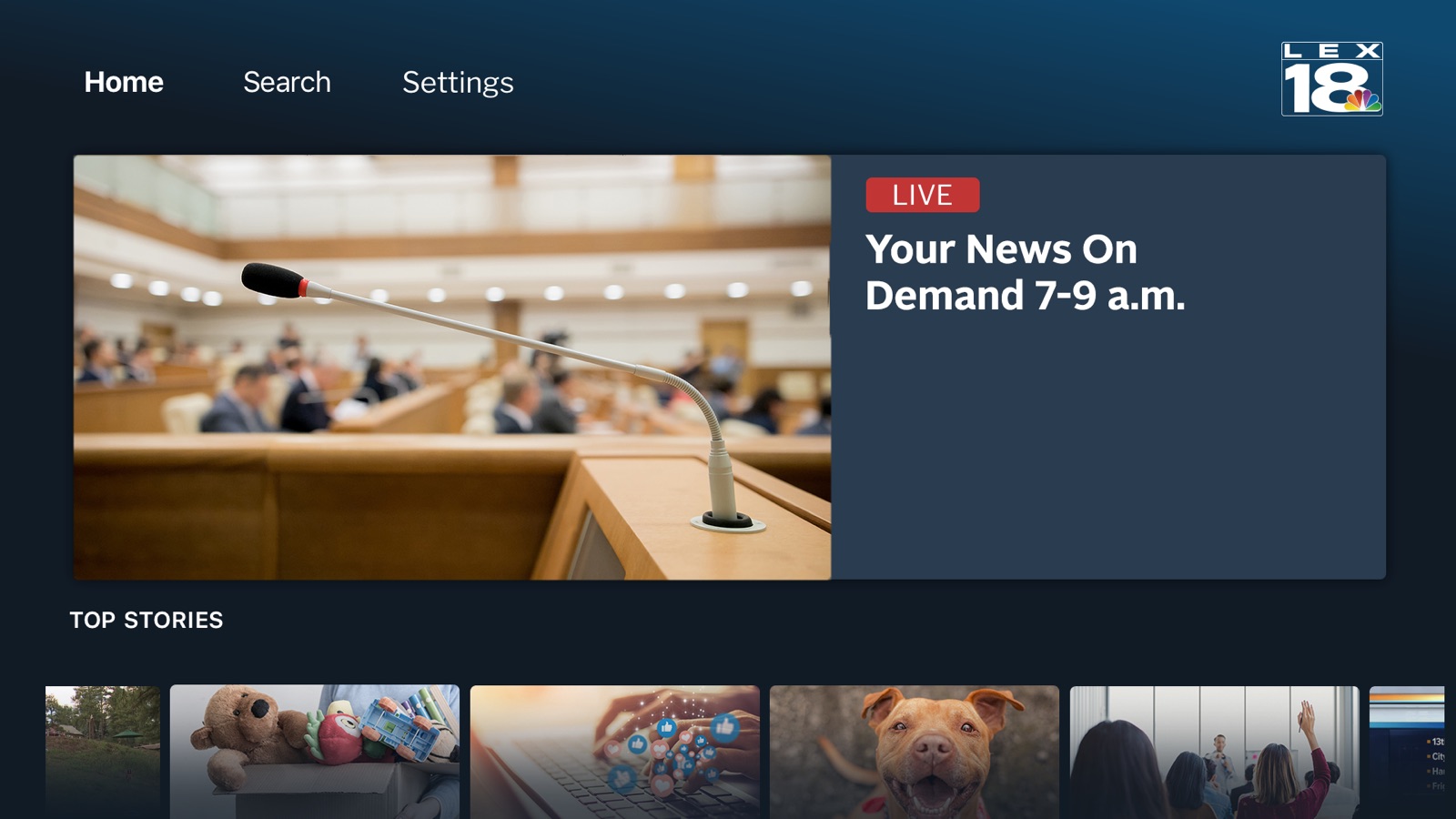 LEX 18 News - Lexington, KY apple_tv screenshot 1