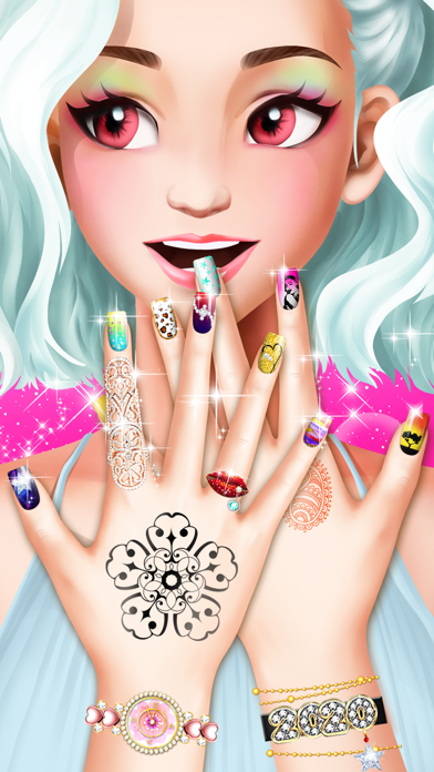 Nail salon game Screenshot