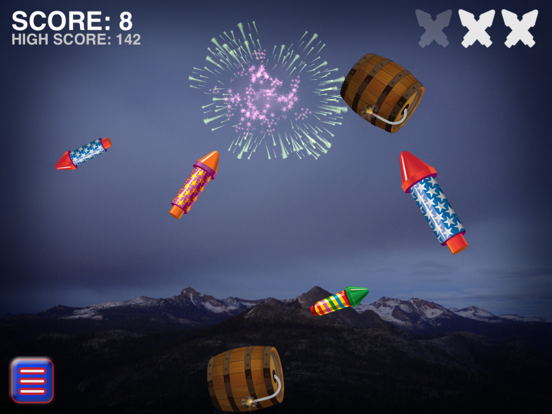 Fireworks Finger Fun iPad app afbeelding 4