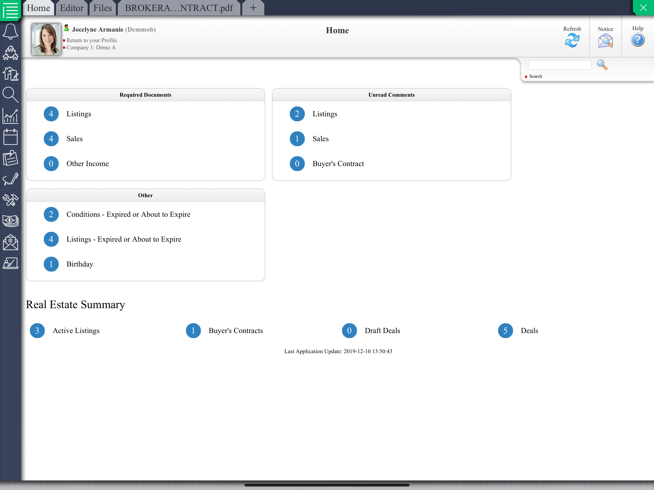 eZmax screenshot 4