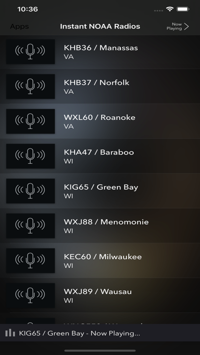 Instant NOAA Radios Liteのおすすめ画像5