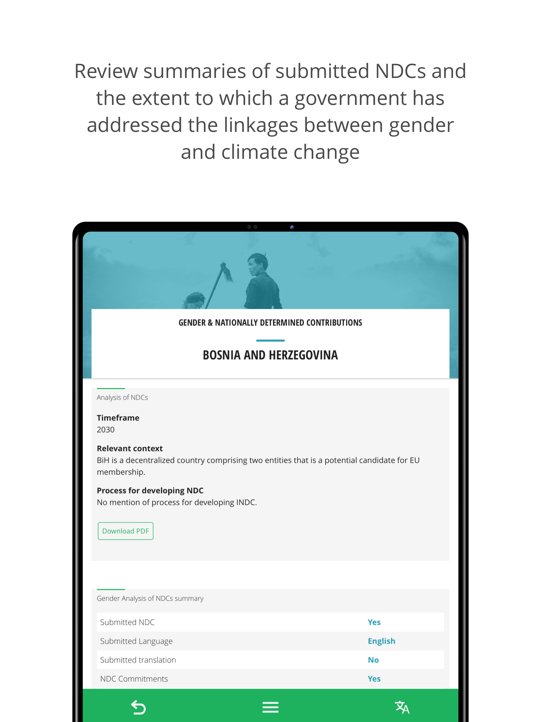 Gender Climate Tracker