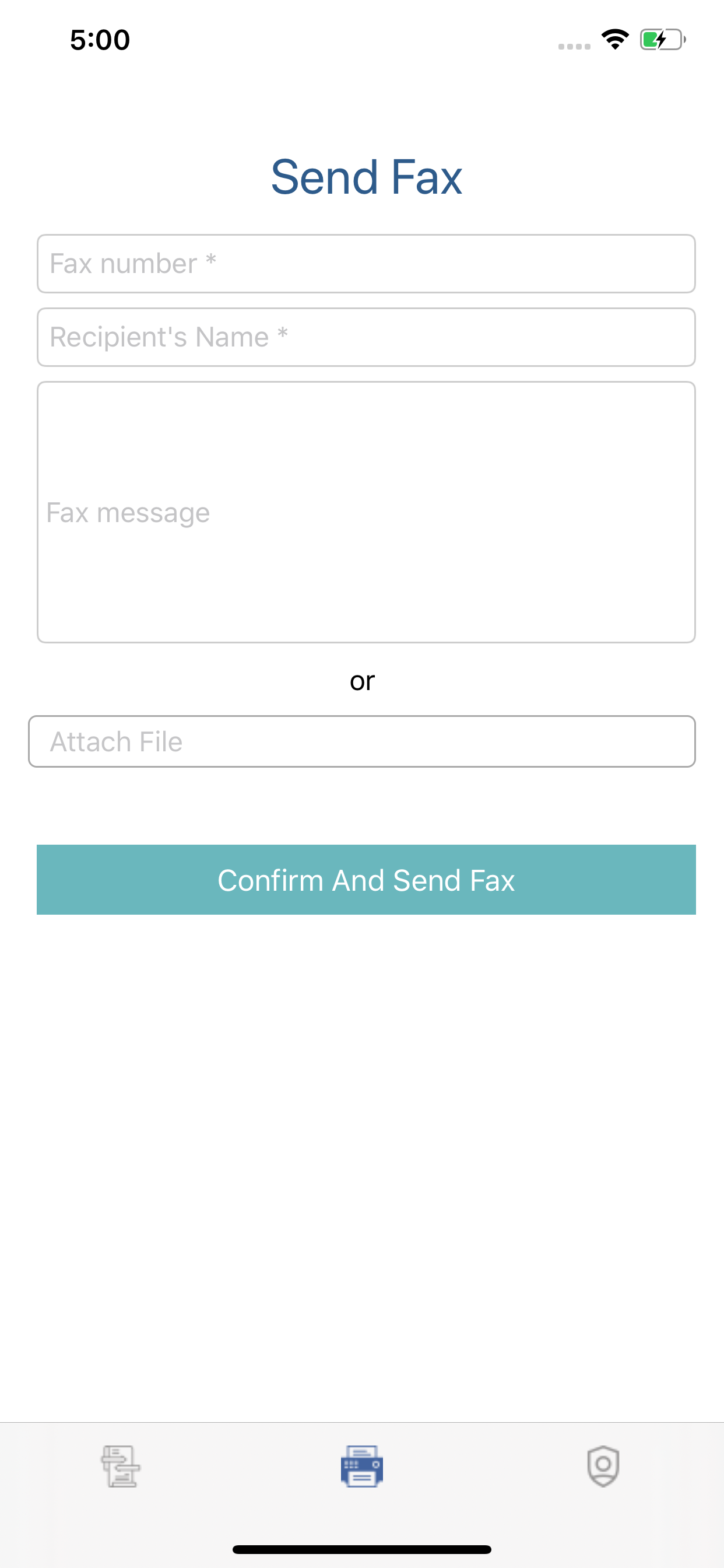 Send Fax By PayCall
