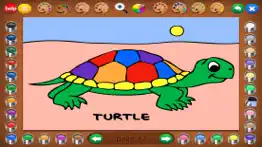 coloring book 3: animals iphone screenshot 2