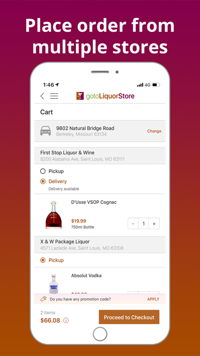 GotoLiquorStore Screenshot