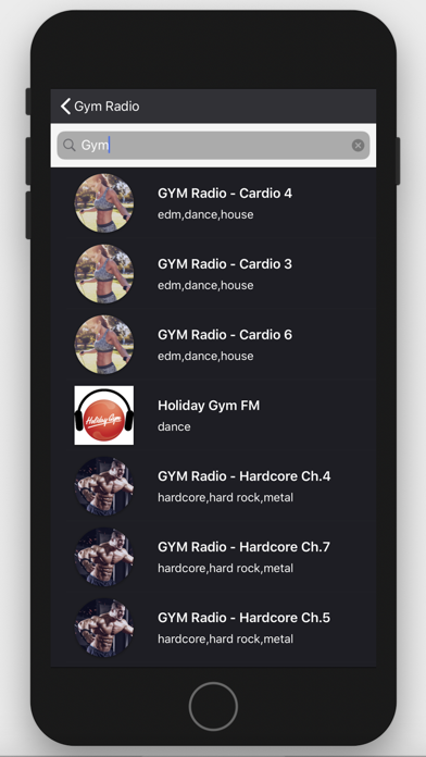 Gym Radio - Workout Music App screenshot 4