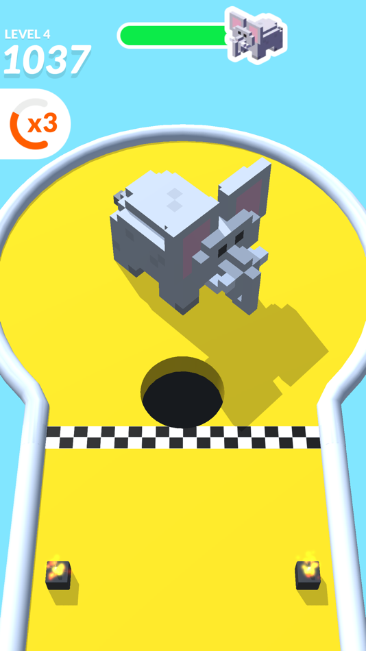 #3. Holoo - Swallow every cube ! (iOS) By: ELIA GAMES