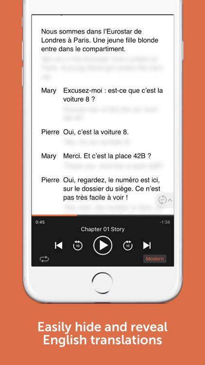 French Today Audiobook Player