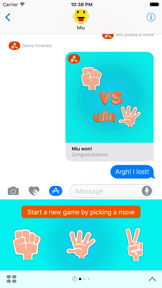 Rock Paper Scissors Chat Game screenshot