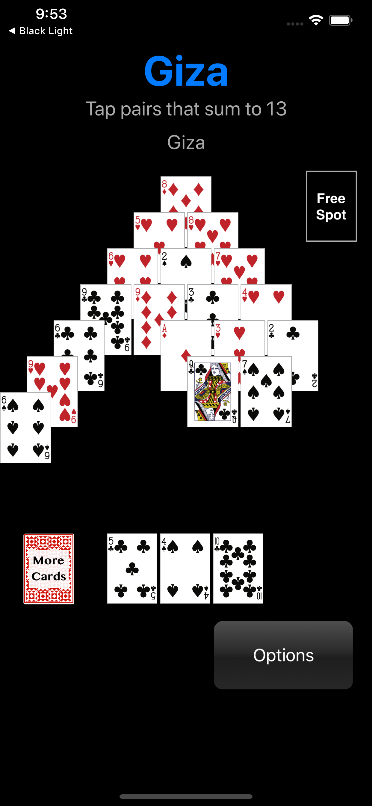 Giza Solitaire screenshot 4