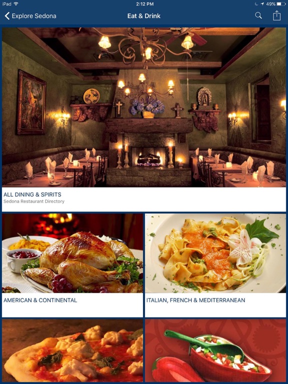 Explore Sedona & Northern AZ iPad screenshot 6 - Travel app