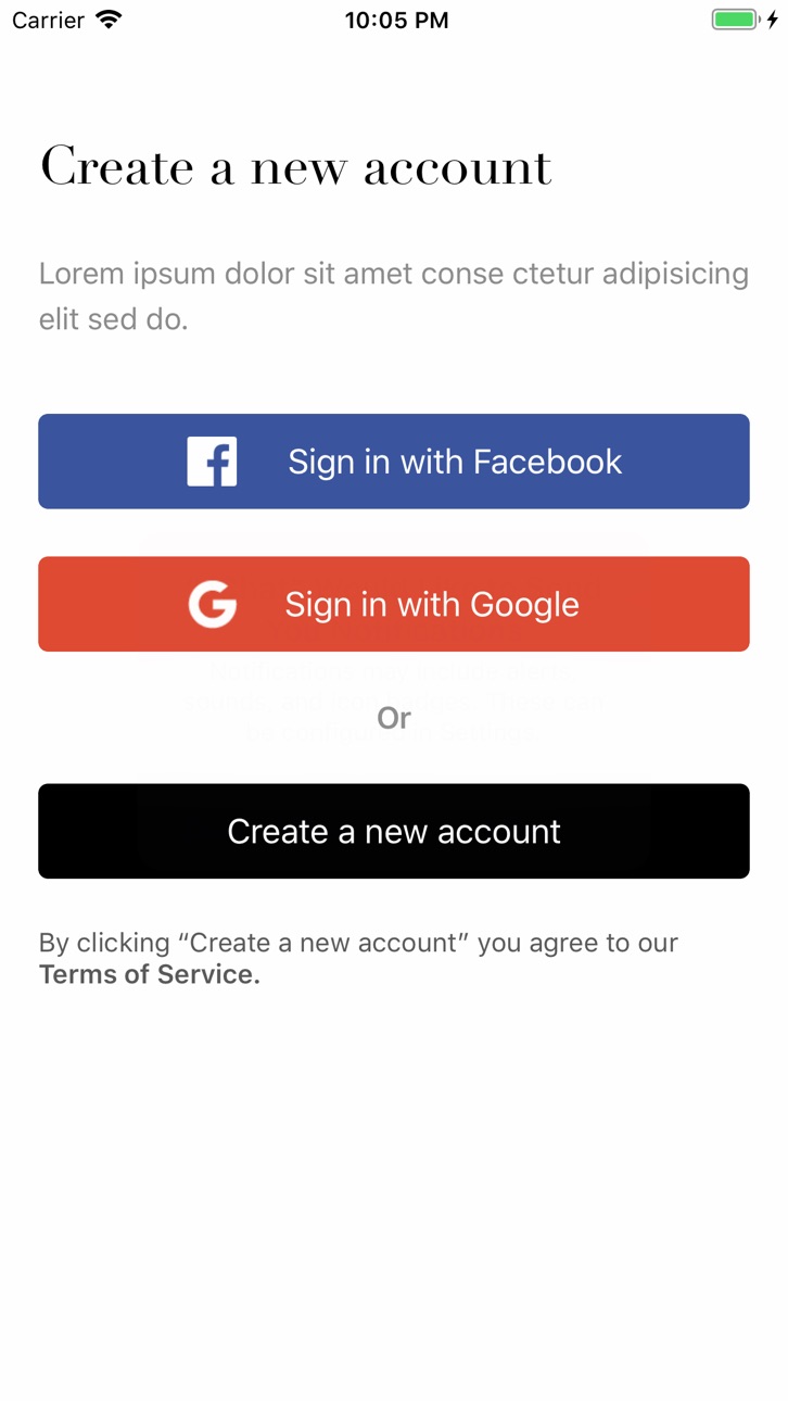 iPhone screenshot