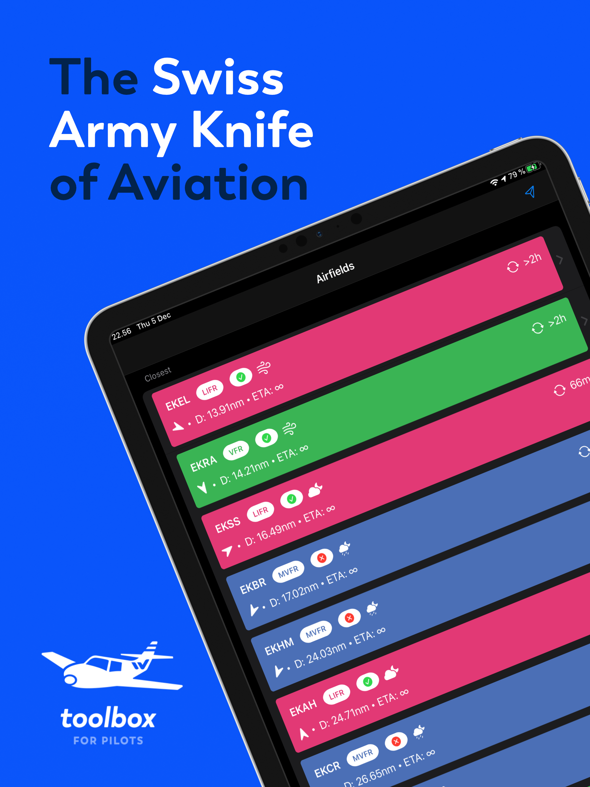 Wings Toolbox for Pilots