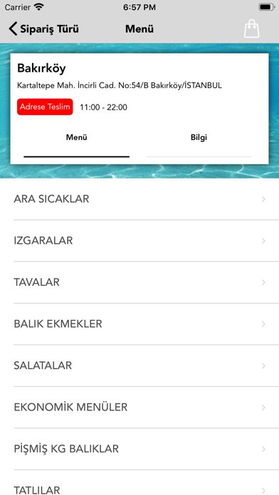 Screenshot #2 pour Kaptan Balık Evi
