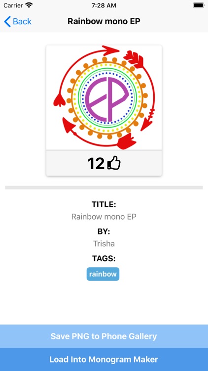 Monogram Maker App