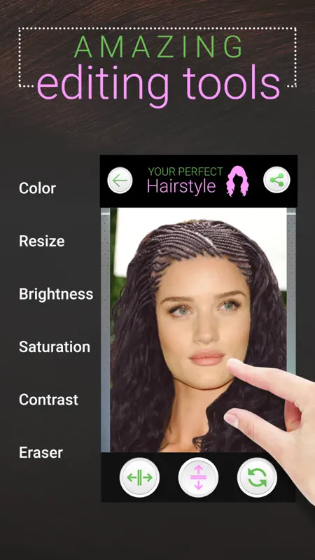 Perfect Hairstyle:Hair Cut PRO screenshot 3 of 7