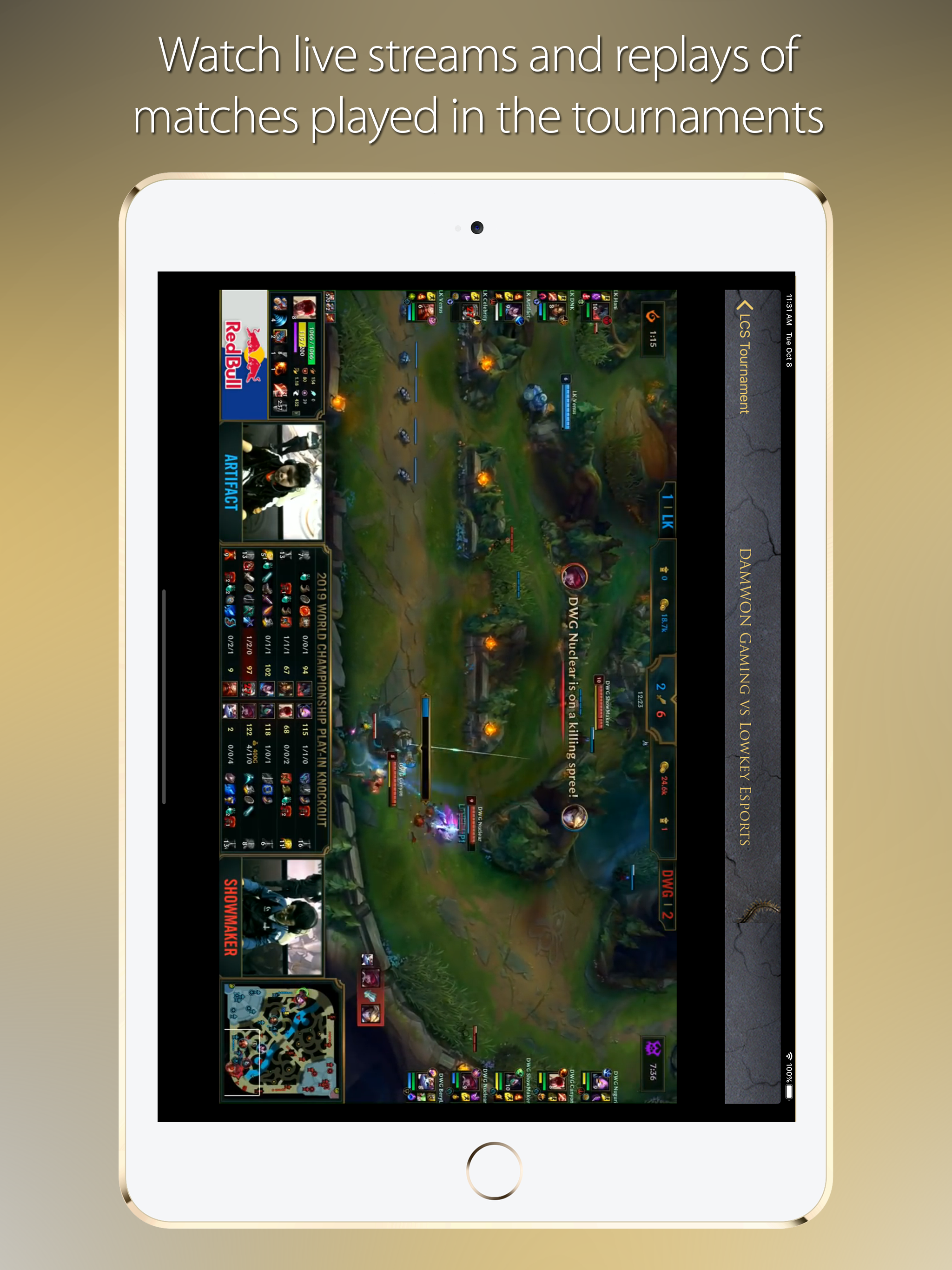 TFT LCS for League of Legends