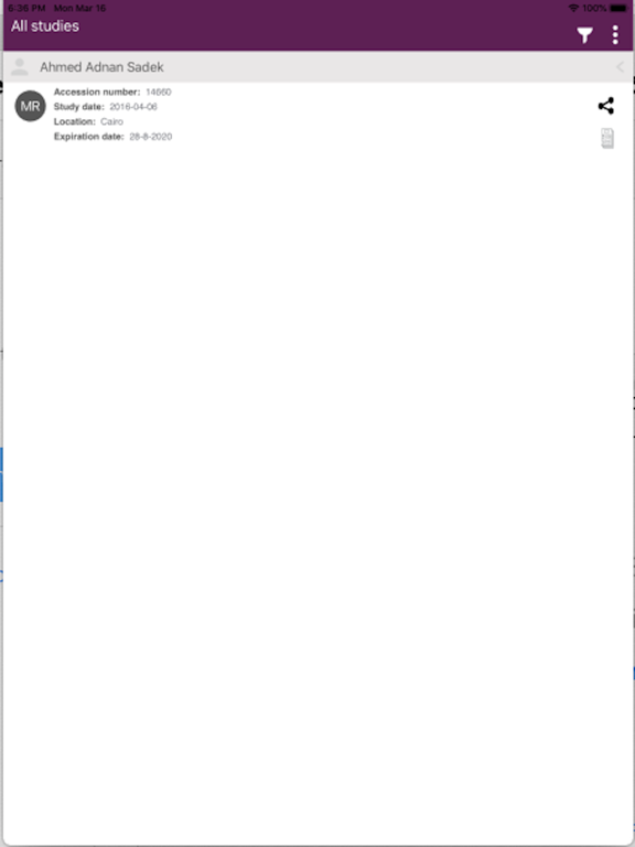 Screenshot #5 pour Tahra Scan Portal