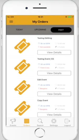 MyEvents! screenshot 2