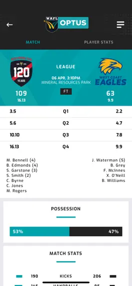 Game screenshot The Official WAFL App apk