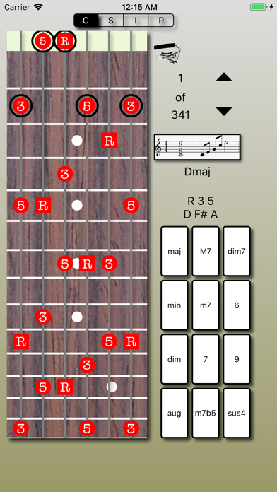 Chord Calculus Lite screenshot 3