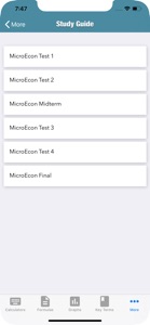 MicroEcon Pro screenshot #4 for iPhone