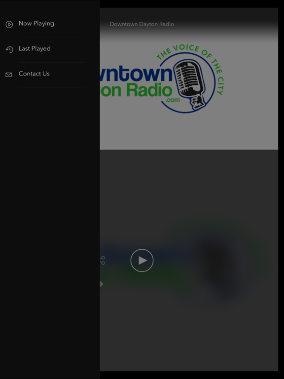 Downtown Dayton Radio iPad screenshot 2 - Music app