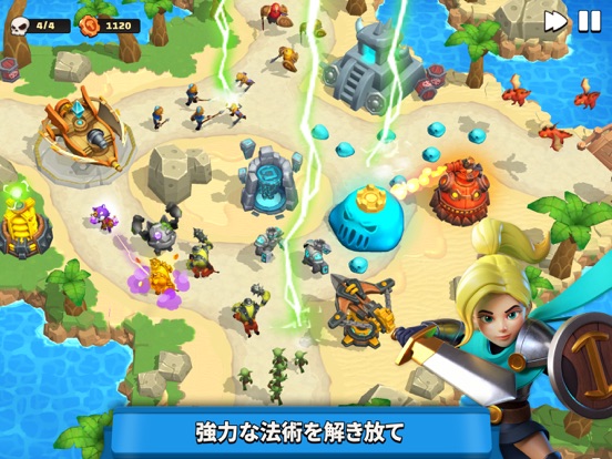 Wild Sky TD:Tower Defense Coopのおすすめ画像3