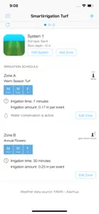 Smartirrigation Turf screenshot #1 for iPhone