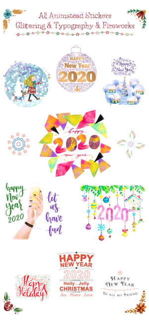 Happy New Year 2020 - Animated