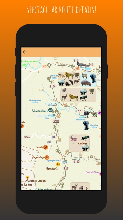 Kruger Map App screenshot-7