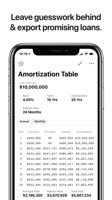 Crunched - Loan Calculator screenshot 3