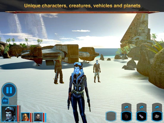 Star Wars™: KOTOR iPad app afbeelding 2