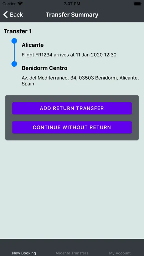 Alicante Transfers