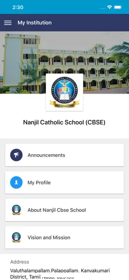 Game screenshot Nanjil Catholic School mod apk