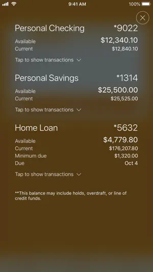 Philadelphia FCU Mobile screenshot 1