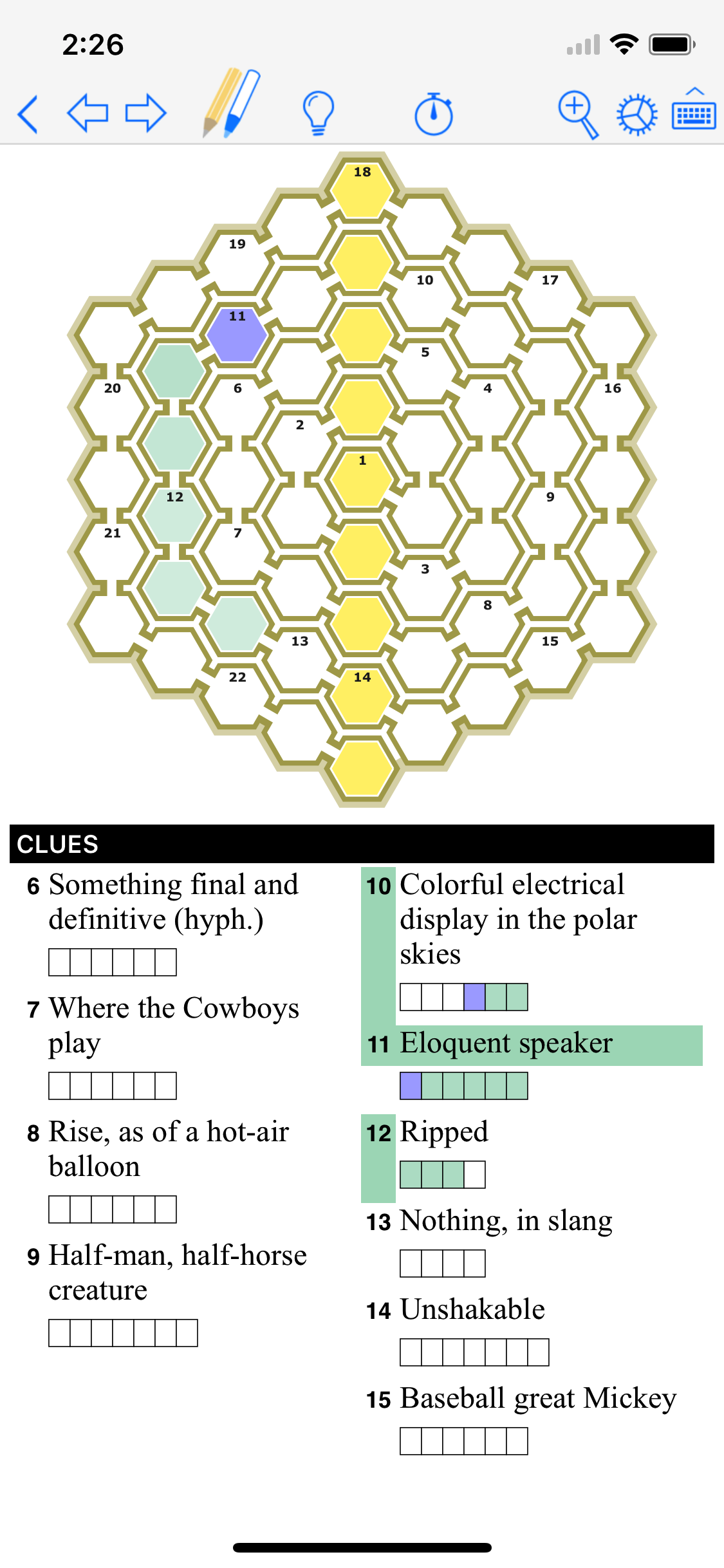 Puzzazz Crossword & Puzzle