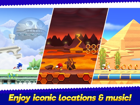 Sonic Runners Adventure iPad app afbeelding 2