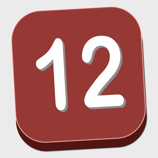 Get to 12 - Simple Puzzle Game icon