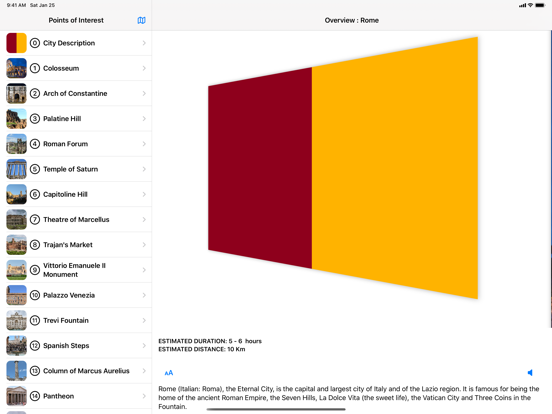 Screenshot #4 pour Overview : Rome Travel Guide
