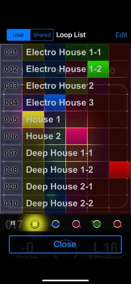 Game screenshot KORG iKaossilator apk