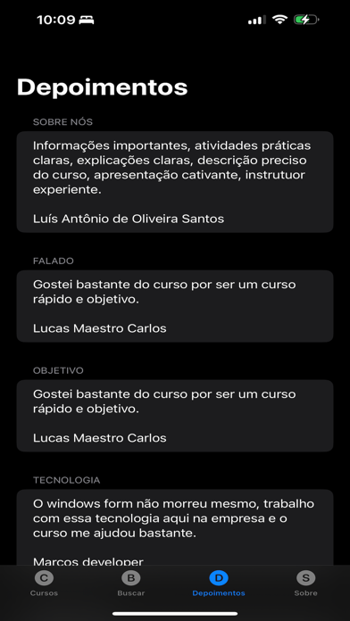 App screenshot