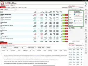 UOB Kay Hian UTRADE SG TABLET screenshot #2 for iPad
