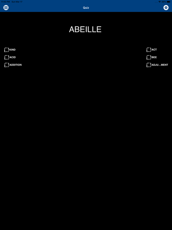 Screenshot #6 pour Écolier: French Flashcards