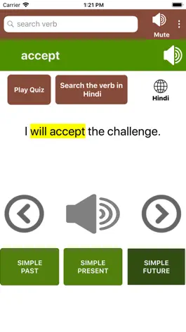Game screenshot Verbs & Tenses hack