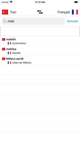 Game screenshot Dictionnaire Turc-Français mod apk