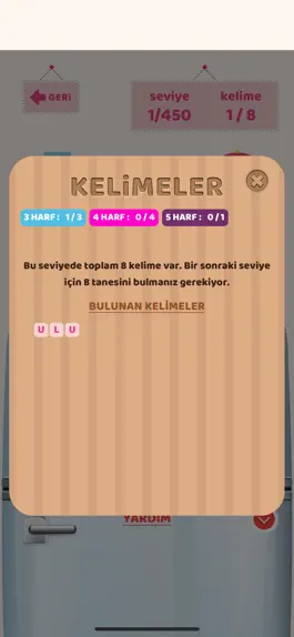 Game screenshot Kelime Dolabı hack