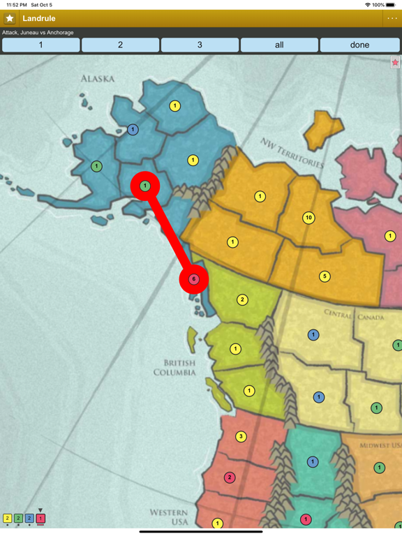 Screenshot #6 pour Landrule Strategy of War