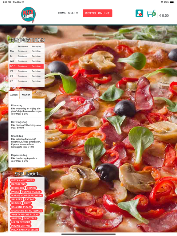 Screenshot #4 pour Pizza & More